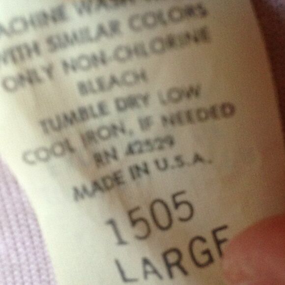 Vandemere Button Front Nightgown/Robe Pink Large - Picture 4 of 7